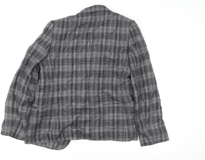 Womens UK Size M Aldo Bini Grey Blazer
