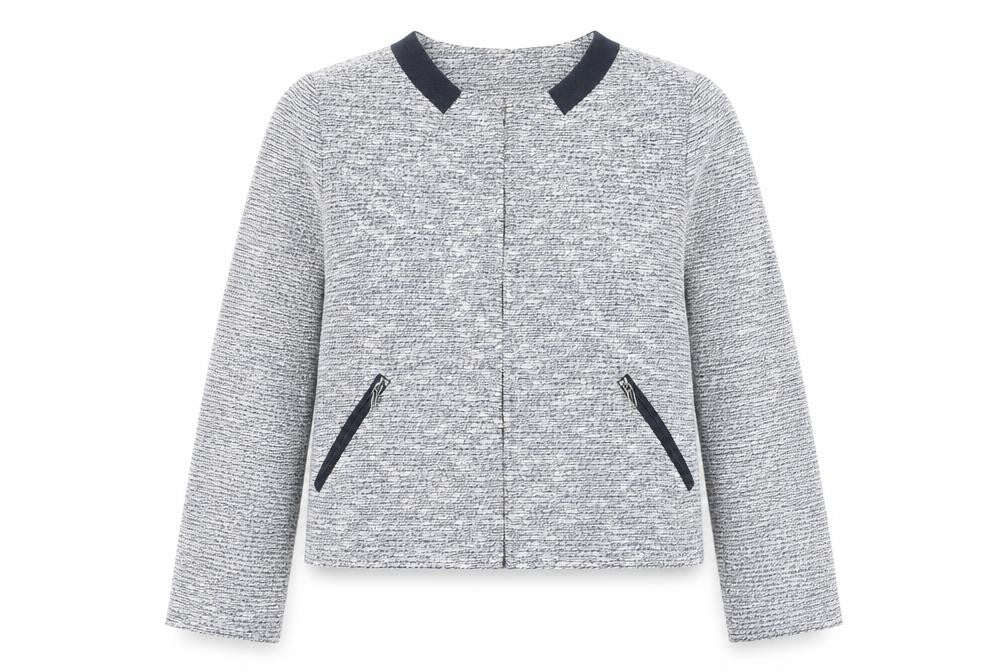 Womens UK Size 8 Marks and Spencer Blue Basic Jacket