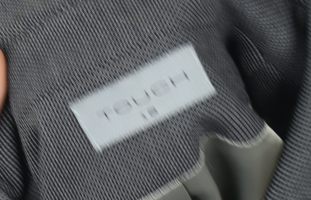 Mens UK Size L Touch Grey Overcoat