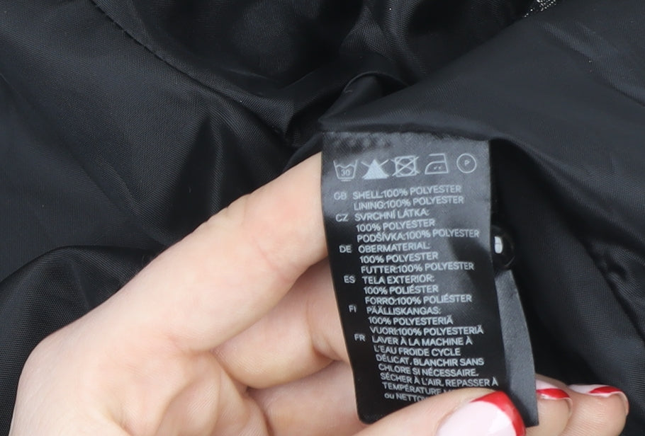 Womens UK Size 10  Black Basic Jacket