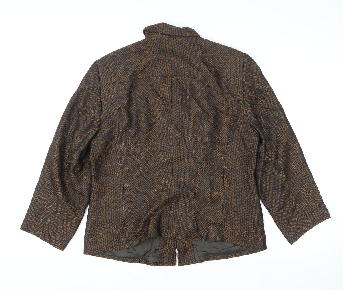 Womens UK Size 46 Gerry Weber Brown Basic Jacket
