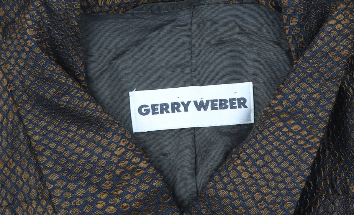 Womens UK Size 46 Gerry Weber Brown Basic Jacket