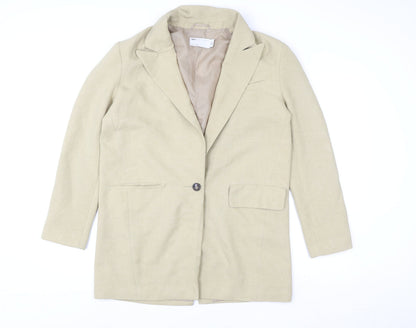 Womens UK Size 12 ASOS DESIGN Regular Beige Blazer