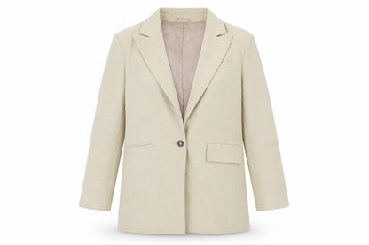 Womens UK Size 12 ASOS DESIGN Regular Beige Blazer