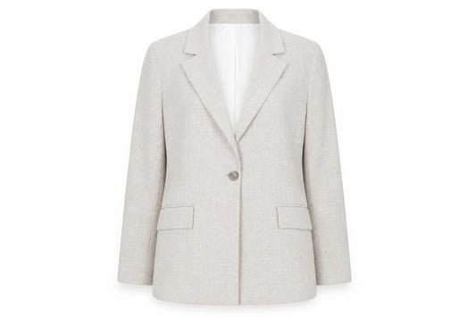 Womens UK Size XS Zara Regular Beige Blazer