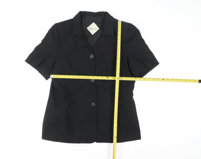 Womens UK Size 14 Westerlind Black Basic Jacket