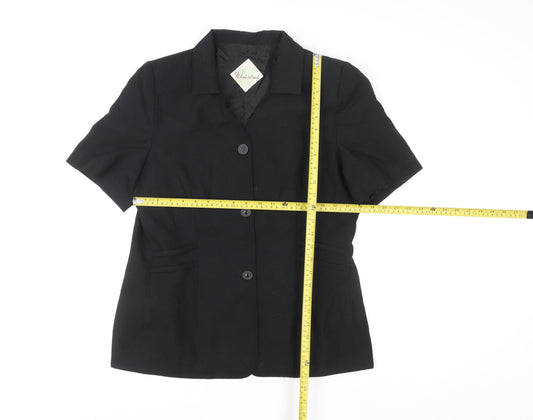 Womens UK Size 14 Westerlind Black Basic Jacket