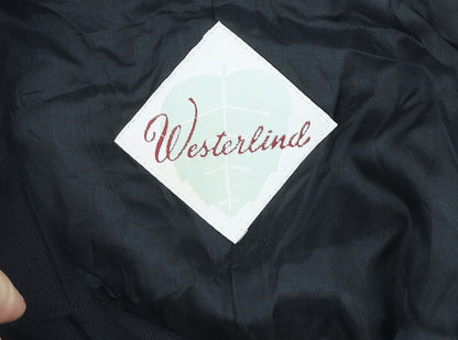 Womens UK Size 14 Westerlind Black Basic Jacket