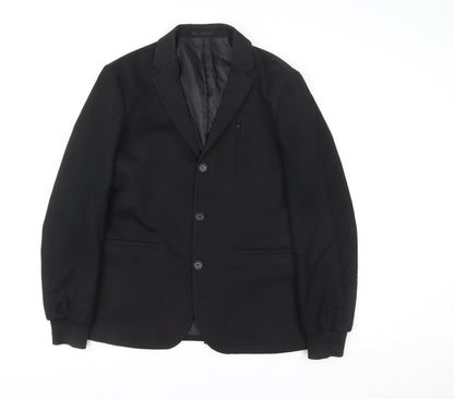 Womens UK Size 14 ASOS Black Basic Jacket