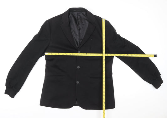 Womens UK Size 14 ASOS Black Basic Jacket