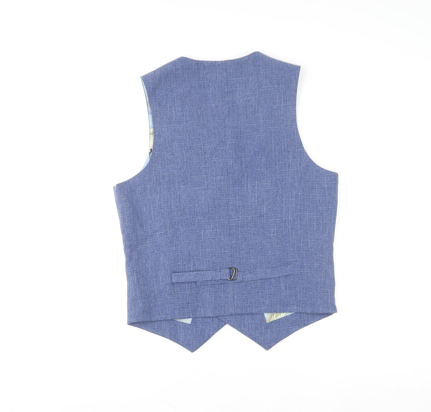 Mens UK Size 38 ASOS Blue Waistcoat