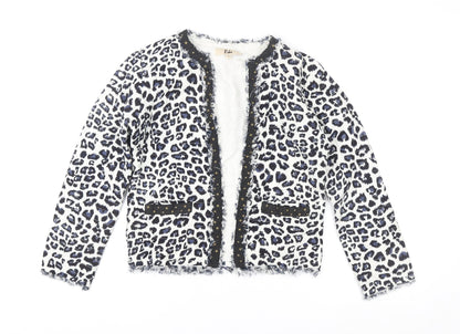 Womens UK Size S Rika Multicoloured Basic Jacket
