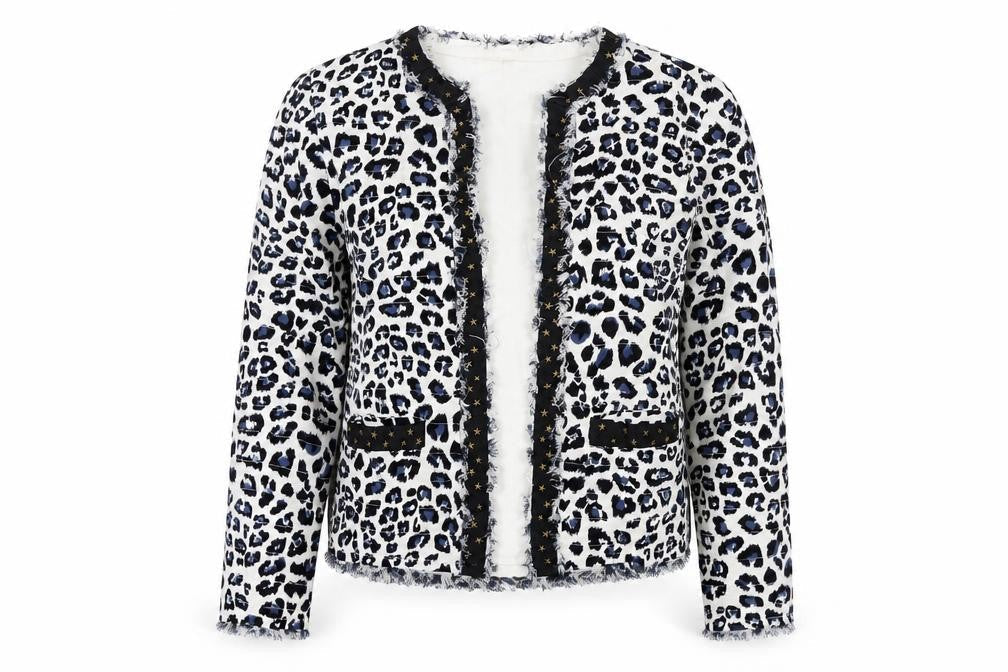 Womens UK Size S Rika Multicoloured Basic Jacket