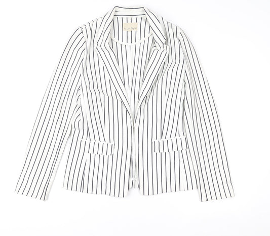 Womens UK Size 10 Phase Eight Regular White Blazer