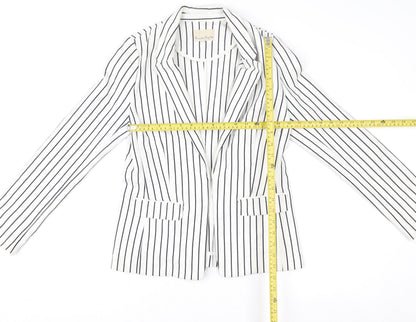Womens UK Size 10 Phase Eight Regular White Blazer