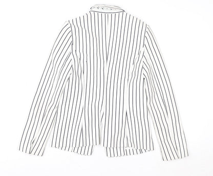 Womens UK Size 10 Phase Eight Regular White Blazer