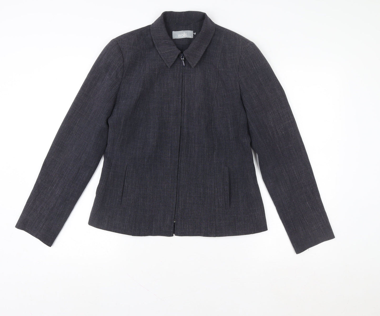 Womens UK Size 36 Wallis Grey Basic Jacket