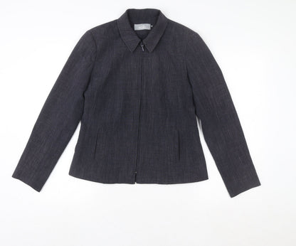 Womens UK Size 36 Wallis Grey Basic Jacket