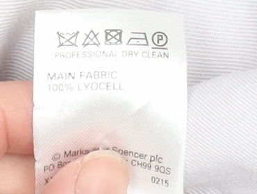 Womens UK Size 12 Marks and Spencer Grey Basic Jacket