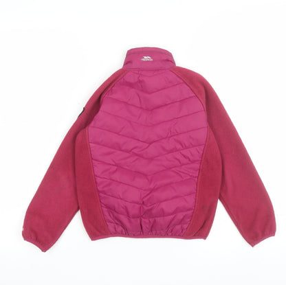 Girls UK Size 5-6 Years Trespass Pink Puffer Jacket