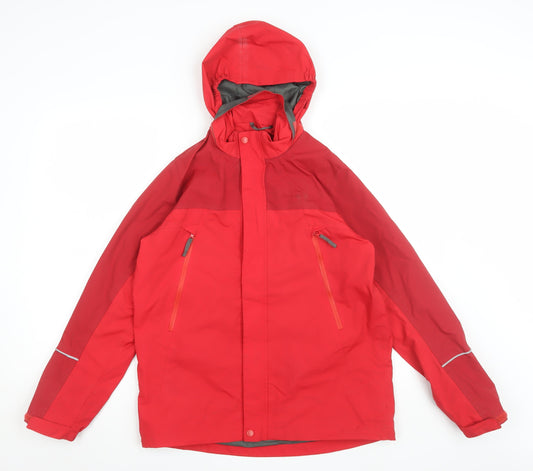 Mens UK Size L Peter Storm Red Rain Coat