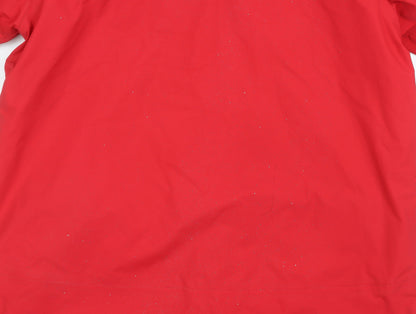 Mens UK Size L Peter Storm Red Rain Coat