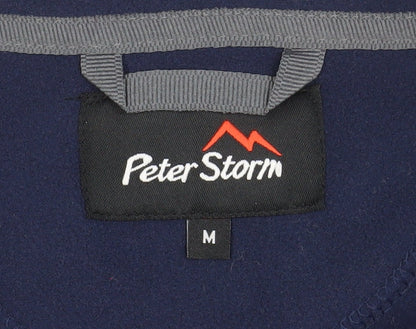 Mens UK Size M Peter Storm Blue Pullover Sweatshirt