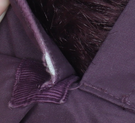 Womens UK Size M Marks and Spencer Purple Parka Coat