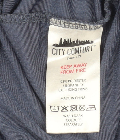 Womens UK Size 12 City Comfort Slip Dress