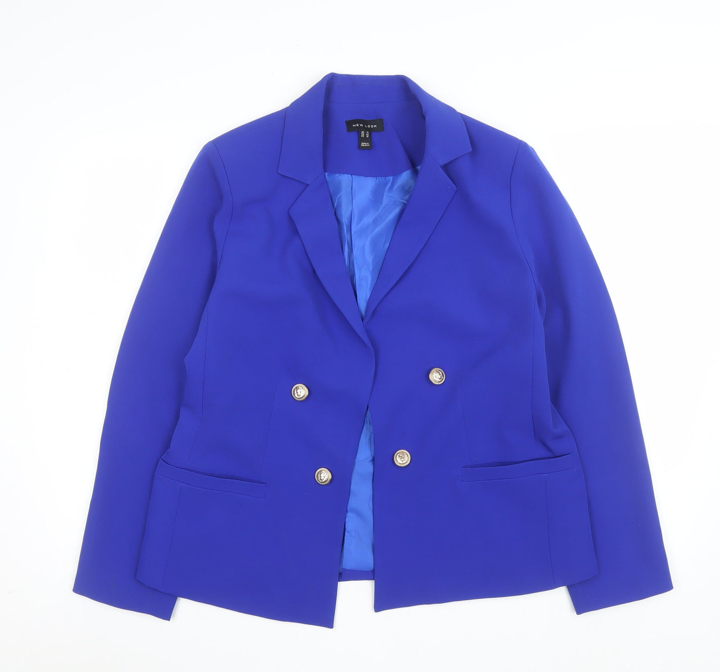 Womens UK Size 14 New Look Regular Blue Blazer