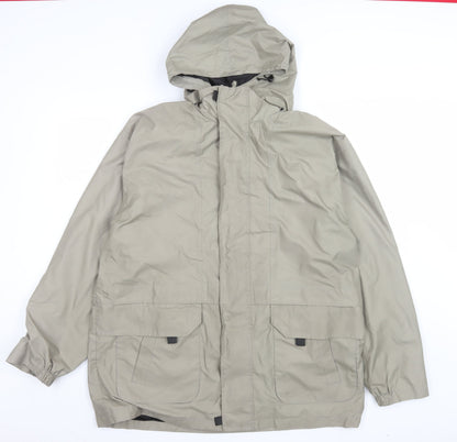Mens UK Size L Champion Beige Parka Coat