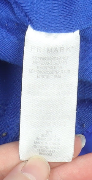 Boys UK Size 4-5 Years Primark Blue Puffer Jacket