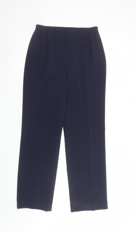 Womens UK Size 10 Artigiano Regular Fit Business Casual Formal Workwear Blue Tro