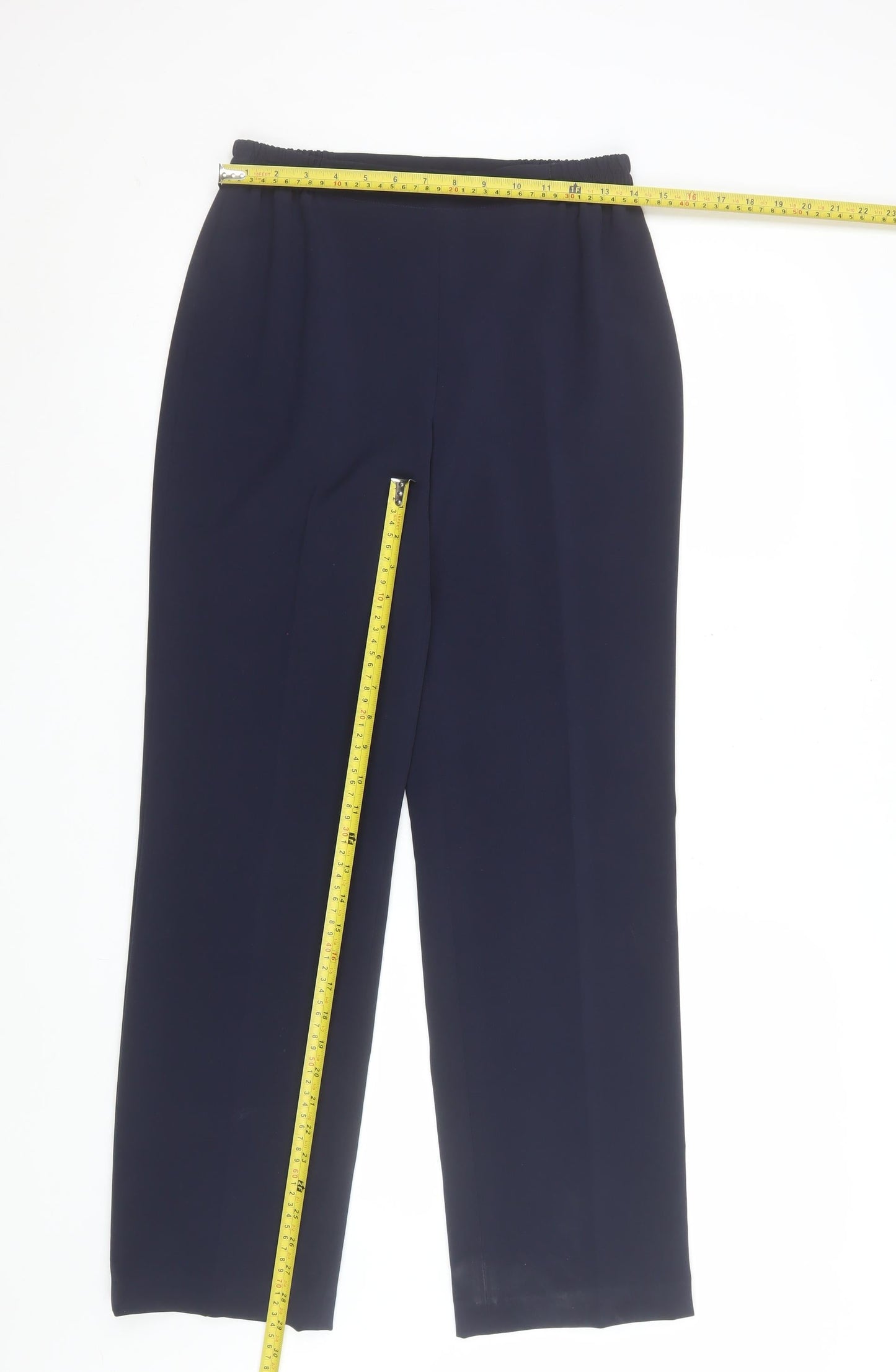 Womens UK Size 10 Artigiano Regular Fit Business Casual Formal Workwear Blue Tro