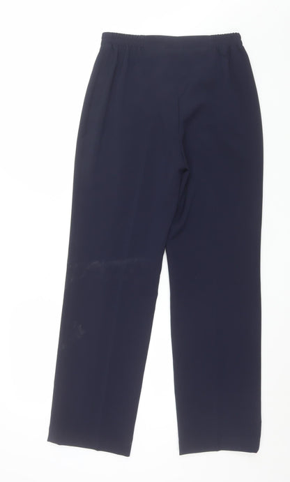Womens UK Size 10 Artigiano Regular Fit Business Casual Formal Workwear Blue Tro