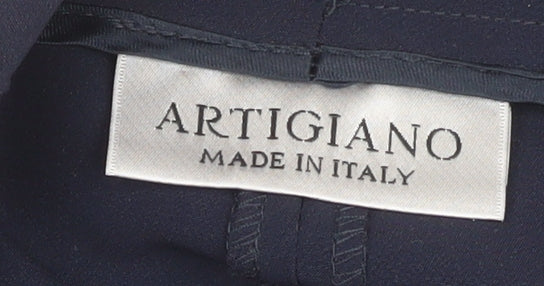 Womens UK Size 10 Artigiano Regular Fit Business Casual Formal Workwear Blue Tro