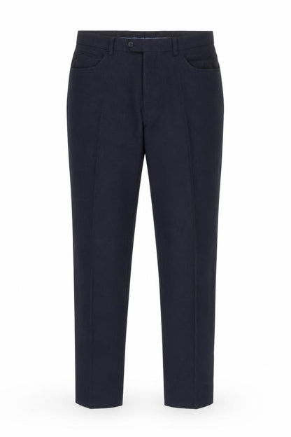 Mens UK Size 34R NEXT Regular Fit Dress Pants Blue Trousers