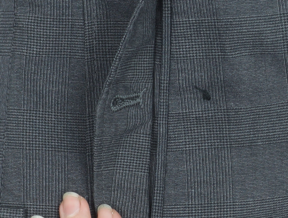 Mens UK Size M NEXT Regular Fit Dress Pants Grey Trousers
