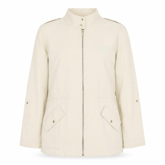 Womens UK Size 12 Zara Beige Basic Jacket