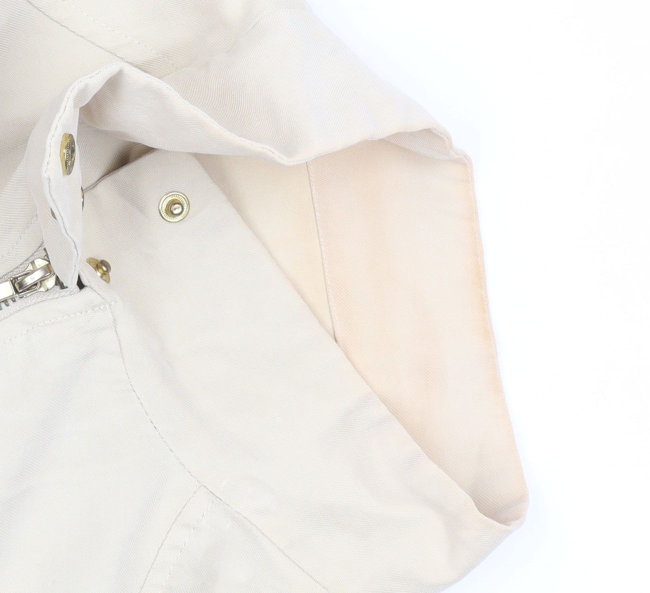 Womens UK Size 12 Zara Beige Basic Jacket