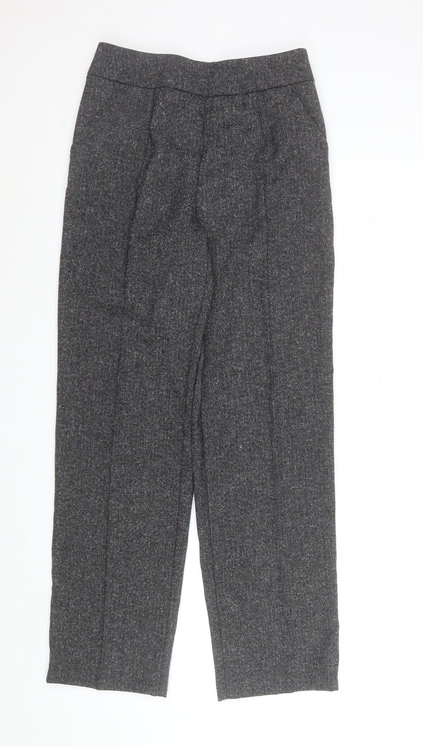 Womens UK Size 10 David Nieper Regular Fit Business Casual Workwear Grey Trouser