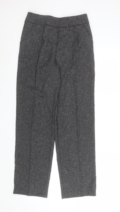 Womens UK Size 10 David Nieper Regular Fit Business Casual Workwear Grey Trouser