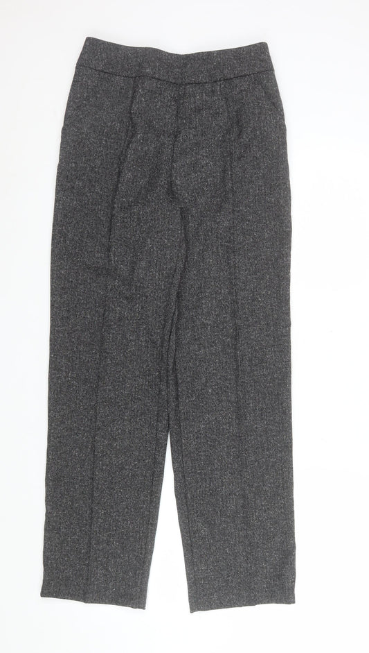 Womens UK Size 10 David Nieper Regular Fit Business Casual Workwear Grey Trouser