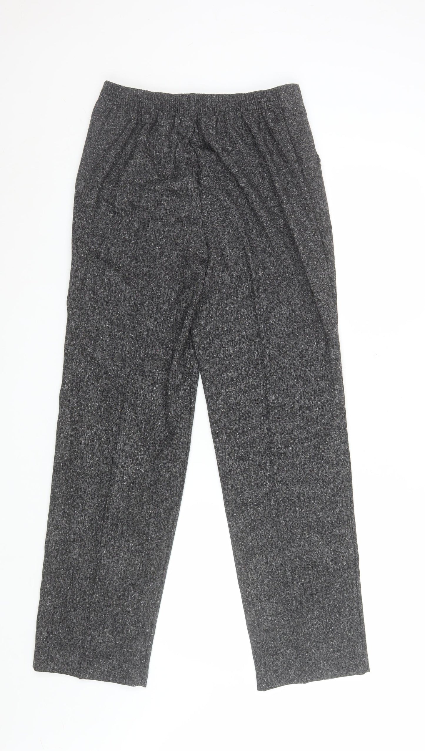 Womens UK Size 10 David Nieper Regular Fit Business Casual Workwear Grey Trouser