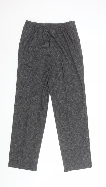 Womens UK Size 10 David Nieper Regular Fit Business Casual Workwear Grey Trouser