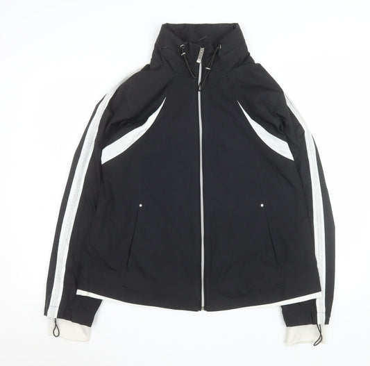 Womens UK Size 14 Hawke & Co Black Puffer Jacket