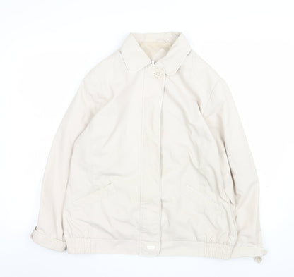 Womens UK Size 14 BHS Beige Basic Jacket