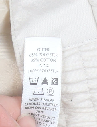 Womens UK Size 14 BHS Beige Basic Jacket