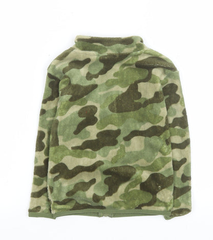 Boys UK Size 2-4 Years Jurassic World Green Basic Jacket