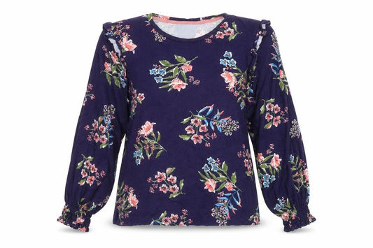 Womens UK Size 10 Joules Blue Tunic Blouse